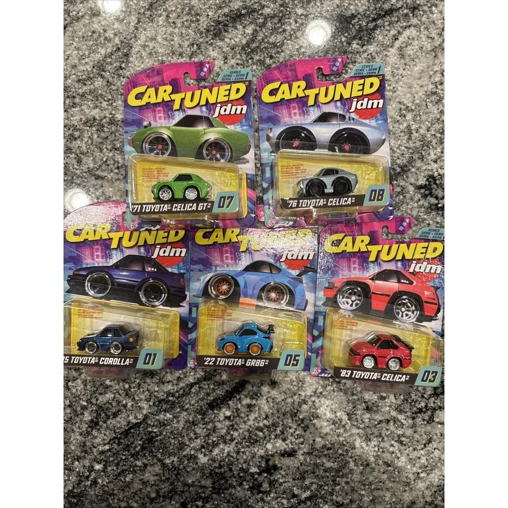 Car Tuned Diecast‎ new JDM  SERIES 1  SET OF 5